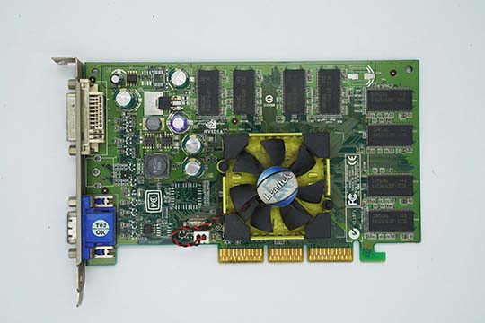 丽台Winfast Quadro FX 500 128MB显示卡（nVIDIA NV34GL芯片）